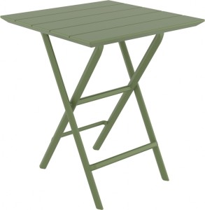 Стол пластиковый складной Helen Folding Table 60 оливковый