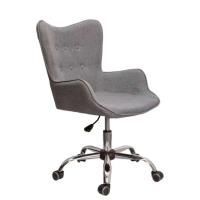 Кресло поворотное BELLA, ткань, серый