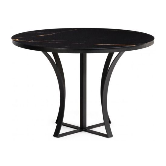 Стол Нейтон обсидиан / черный