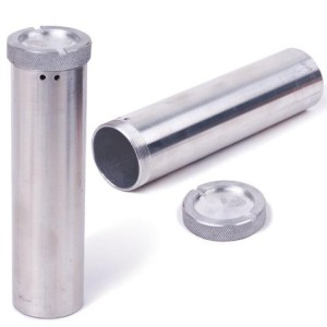 Пенал для хранения ключей дюралевый, длина 150 мм, диаметр 40 мм, 600279