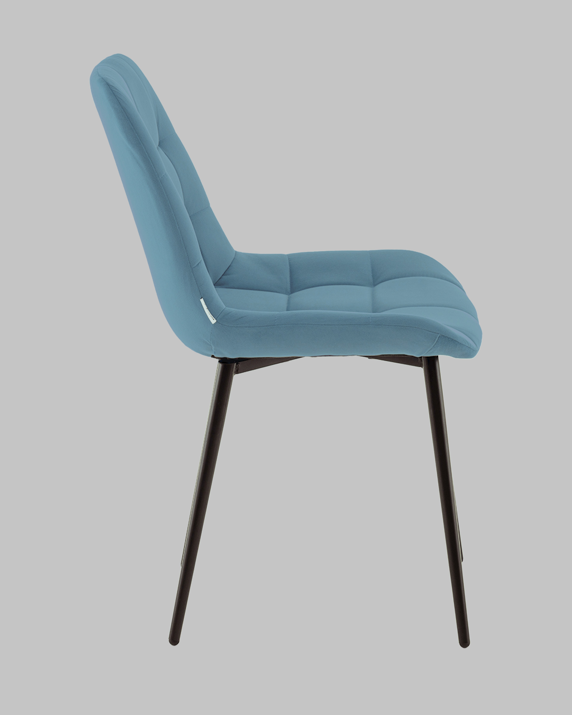 Стул Флекс N велюр пыльно-голубой