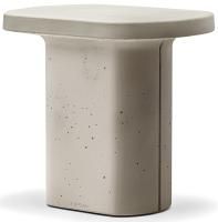 Столик кофейный бетонный Caementum светло-серый