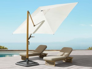 Зонт профессиональный 3х3 м Levia тик, тортора