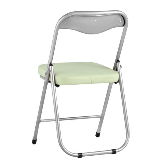 Стул складной Джон, металлик, мятно-зеленый