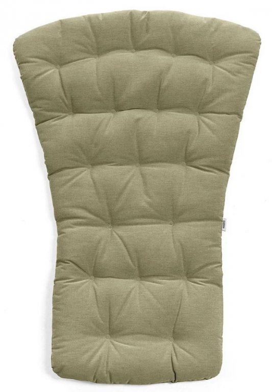 Кресло-качалка пластиковое с подушкой Folio антрацит, зеленый