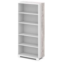 Стеллаж высокий отдельностоящий L-67 Graceцвет Alba Margarita и Бетон Пайн