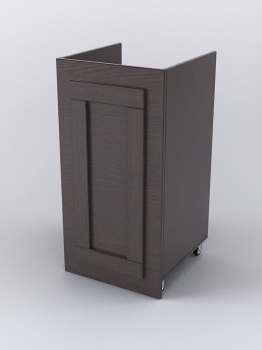 Прилавок под кассу "ОРНАМЕНТ" №3 выкатной, Дуб Венге