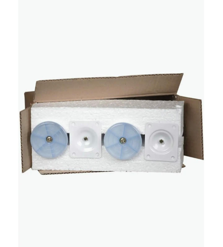 Ножки для мебели 100х50 мм (4 шт) белый