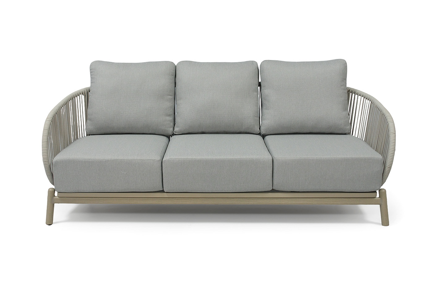 "Прато" диван трехместный из искусственного ротанга