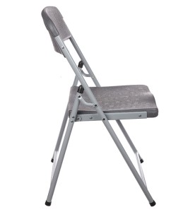 Стул складной серый