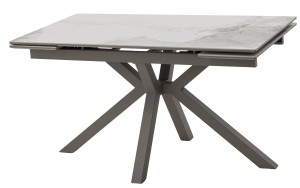 Стол Кентукки ЛАЙТ 140 PANDORA LIGHT, керамика / ЛАТТЕ,