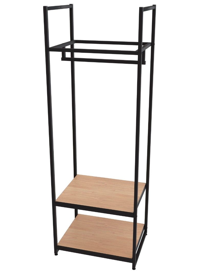 Стеллаж для одежды в стиле Лофт A1760-09-ЧДС