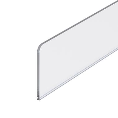 Ограничитель пластиковый передний высотой 80 мм FR-RISER80, длина 1250 мм