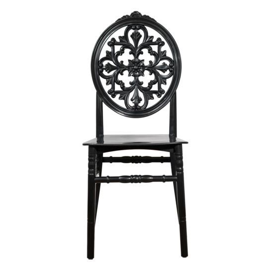 Стул Винус NEW, пластиковый, черный