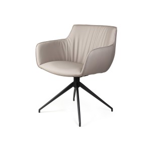 Полукресло София, иск.кожа soft-touch, серый