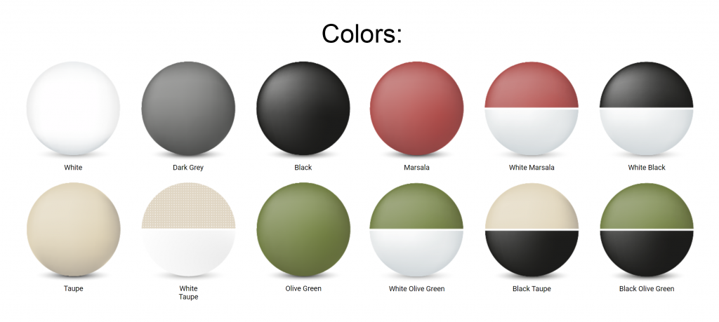 Кресло пластиковое Portofino черный