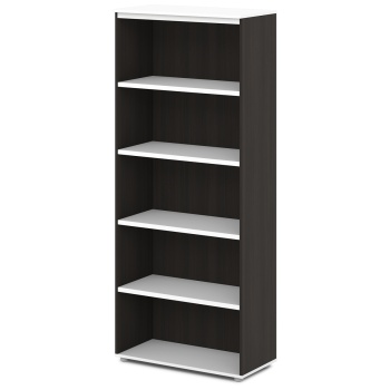 Стеллаж высокий S-63 Сентида - Sentida (Восприятие) цвет Дуб Честерфилд и Белый