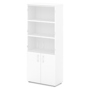 Шкаф для документов со стеклом S-614 Сентида - Sentida (Восприятие)