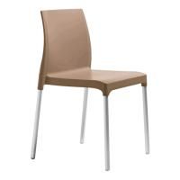 Стул пластиковый Chloe Chair Mon Amour, тортора