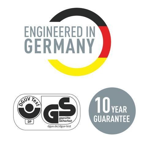 Дырокол металлический LEITZ "NeXXt WOW", до 30 листов, зеленый металлик, блистер, 50082064