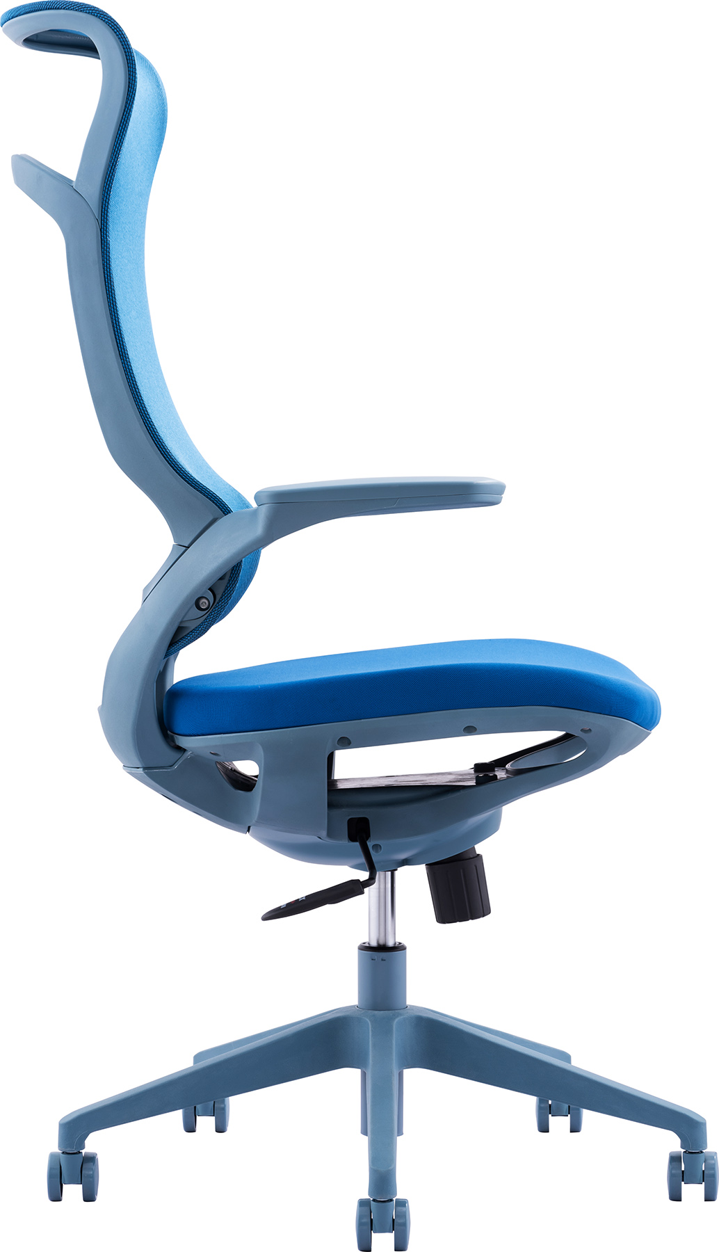 Кресло руководителя Everprof Spirit (Спирит) Сетка Синий