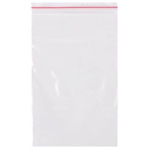 Пакеты ZIP LOCK "зиплок" ПРОЧНЫЕ, комплект 100 шт., 80х120 мм, ПВД, 60 мкм., BRAUBERG, 703076