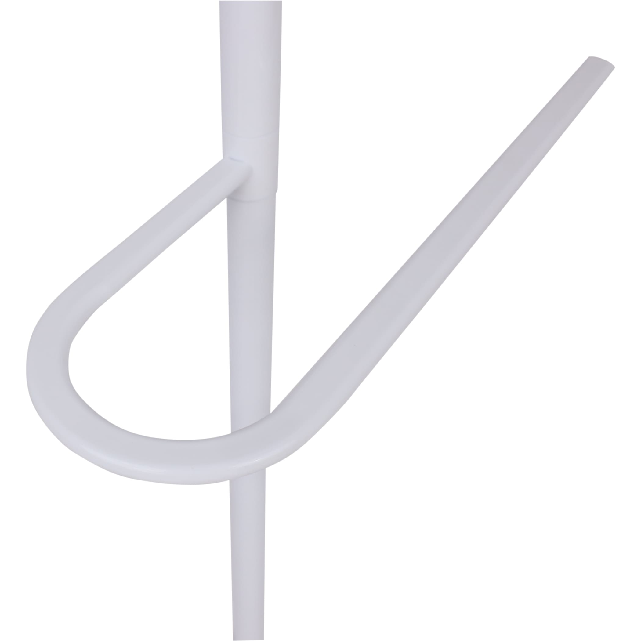 Вешалка напольная костюмная Evan, белый, металл