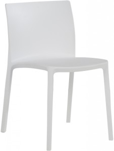 Стул пластиковый Evo-S белый