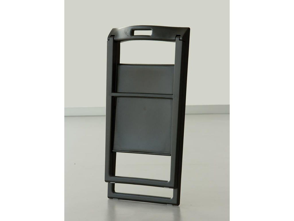 Стул пластиковый складной Enjoy черный