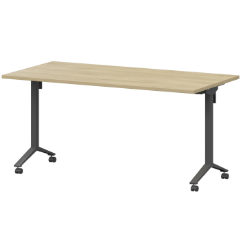 Стол мобильный складной Моби МБ25-140.70 Баттл Рок/Антрацит