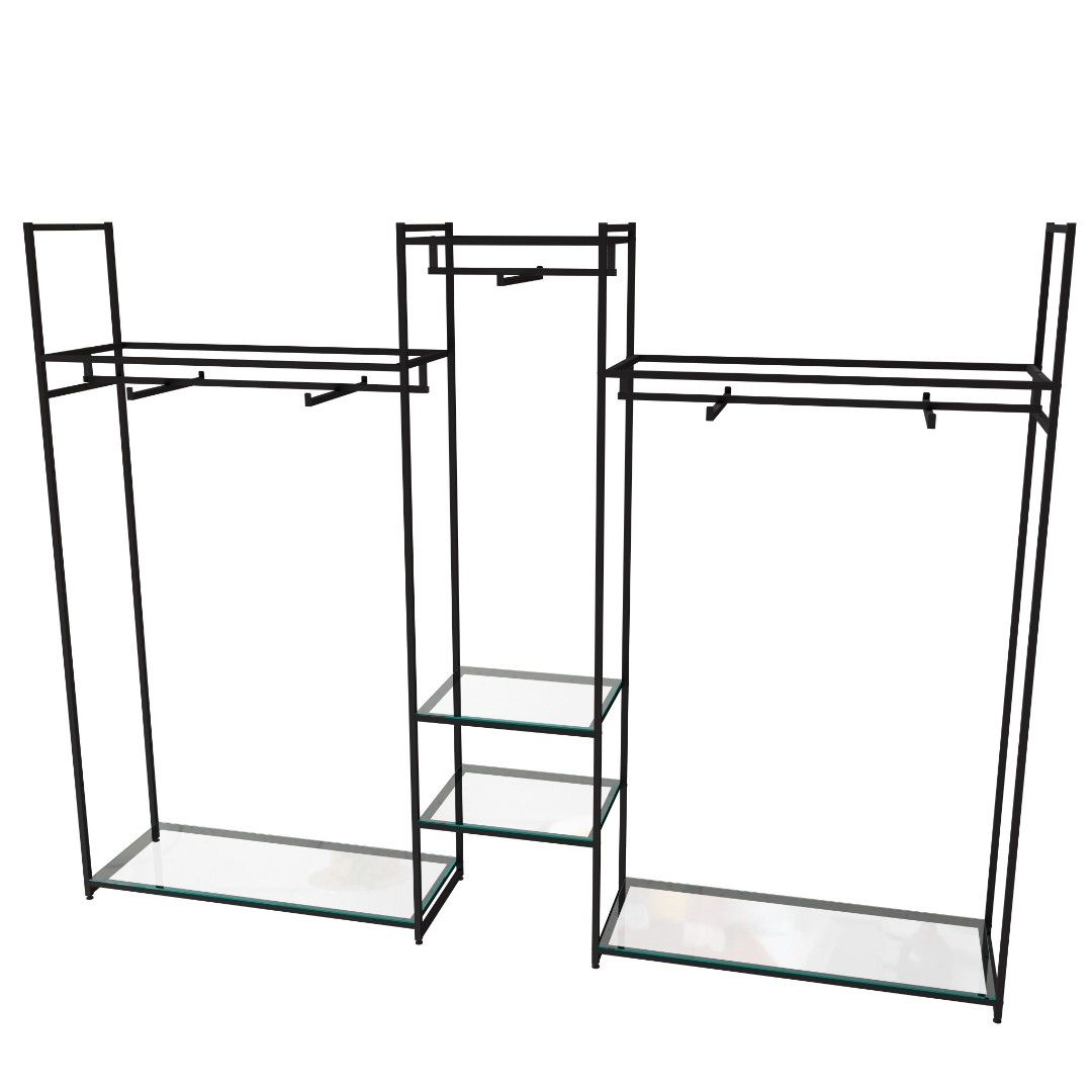 Стеллаж Лофт для одежды К-2206