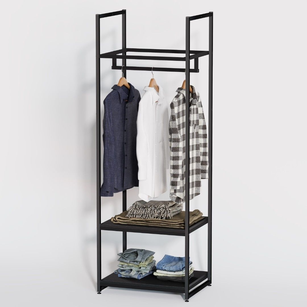 Стеллаж для одежды в стиле Лофт A1760-09