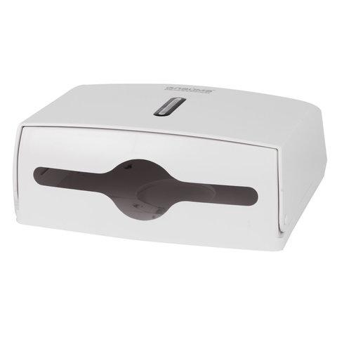 Диспенсер для полотенец LAIMA PROFESSIONAL BASIC (Система H2), Z-сложения, белый, ABS, 605049