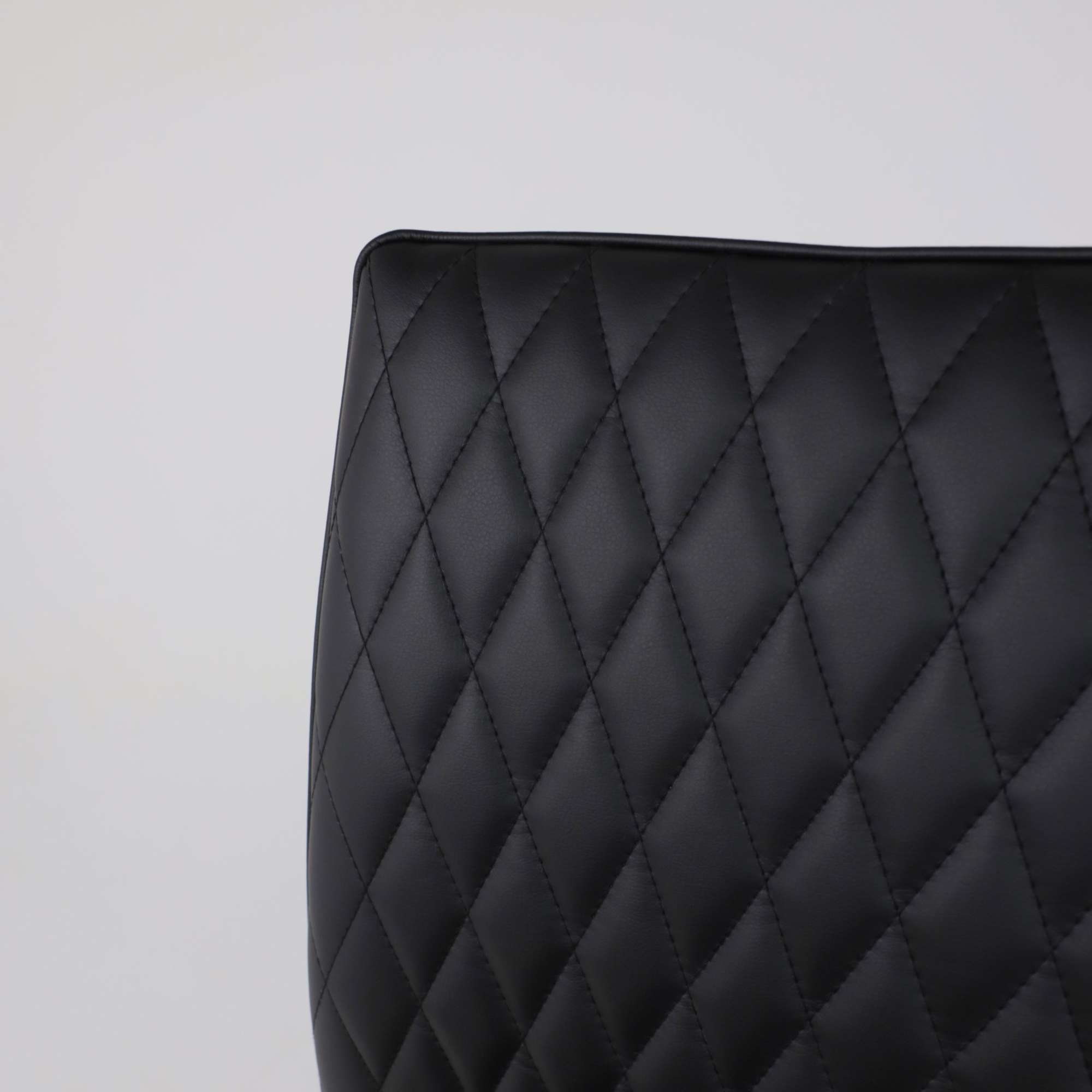 Стул Ronald, черный, экокожа