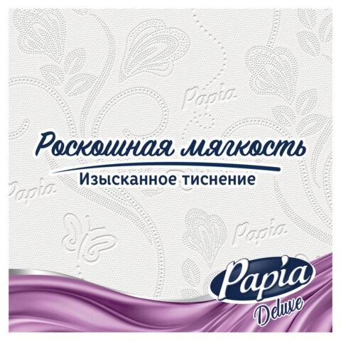 Бумага туалетная быт., спайка 8 шт., 4-слойная (8х14,8 м), PAPIA DELUXE/ELITE, аромат Dolce Vita, 50202835/502040