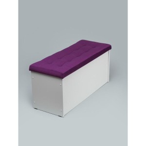 Банкетка ПВЗ-900 прямая Велюр (фиолетовый)