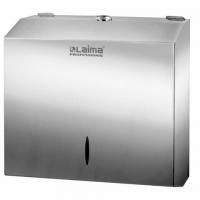 Диспенсер для полотенец LAIMA PROFESSIONAL INOX (Система H2), нержавеющая сталь, зеркальный, 605695
