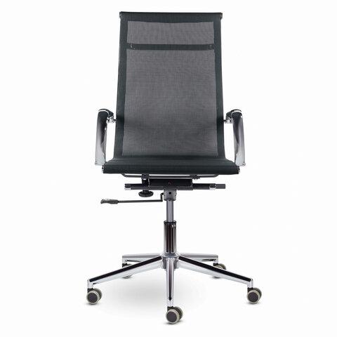 Кресло офисное BRABIX PREMIUM "Net EX-533", хром, сетка, черное, 532546