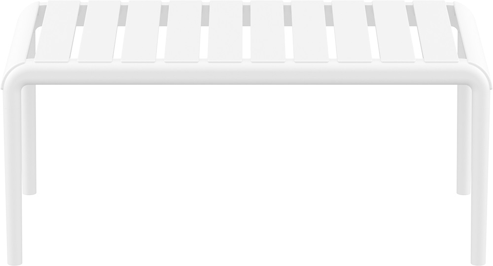 Столик пластиковый журнальный Paris Lounge Table белый