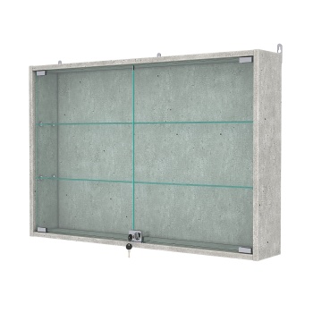 Витрина настенная №3-1А, Метрополитан Грей