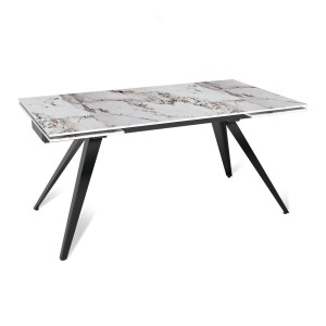 Стол раскладной Asti (160+40+40), керамика глянцевая Top Pandora