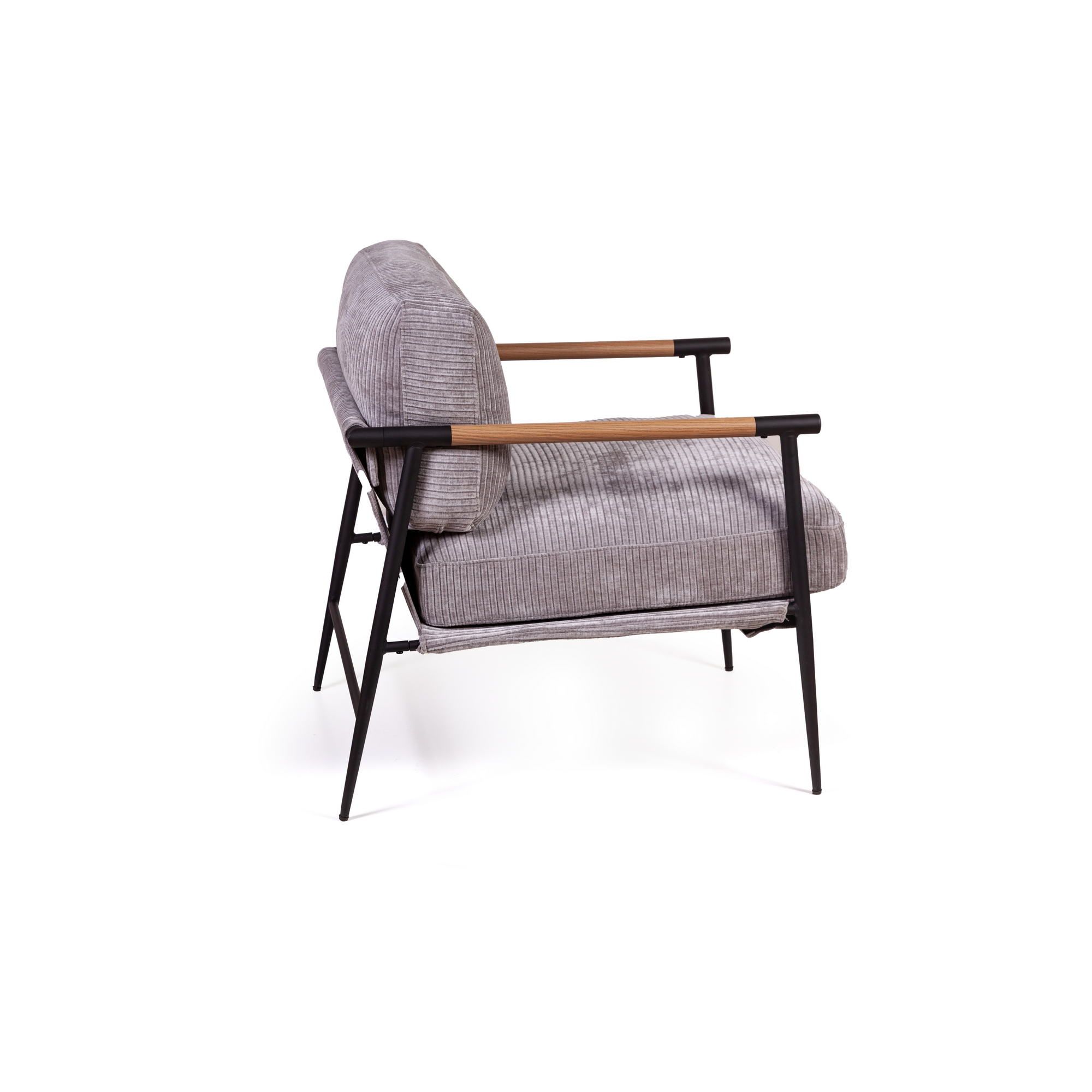 Кресло Лаура, серый