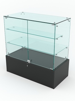 Прилавок "ИСТРА" №102 (с дверками), Черный