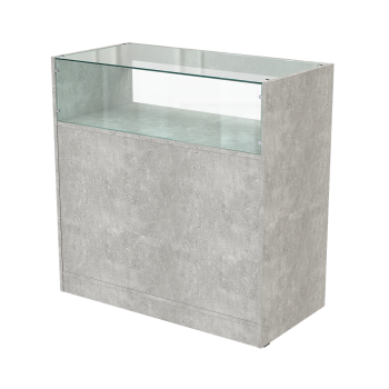 Прилавок "ТАНДЕМ" №2 (900мм), Метрополитан Грей