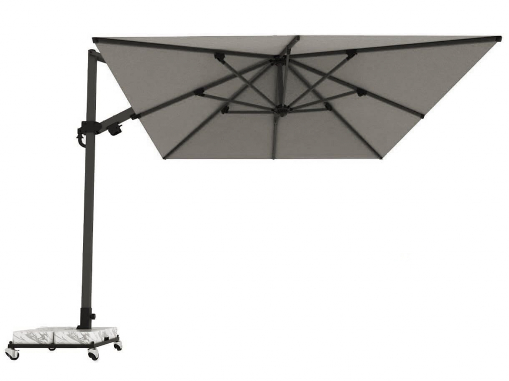 Зонт профессиональный 3х3 м Banana Plus черный, темно-серый
