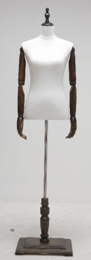 WT-7-2 Манекен портновский-демонстрационный женский на деревянной ноге, шарнирные руки