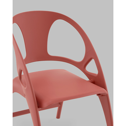 Стул складной Liara пластик бордо