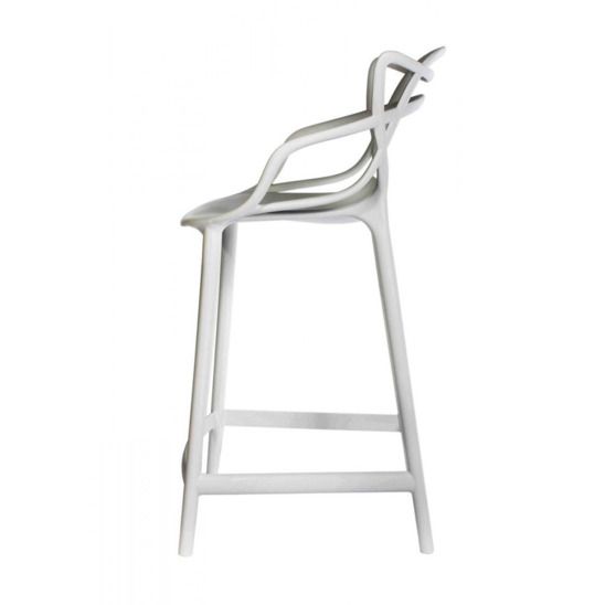 Стул полубарный Masters серый