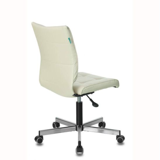 Кресло CH-330M без подлокотников, бежевая экокожа