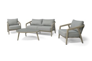 "Брюссель" лаунж-зона из искусственного ротанга на 4 персоны